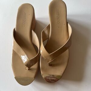 Jimmy Choo Tan y2k Sandals